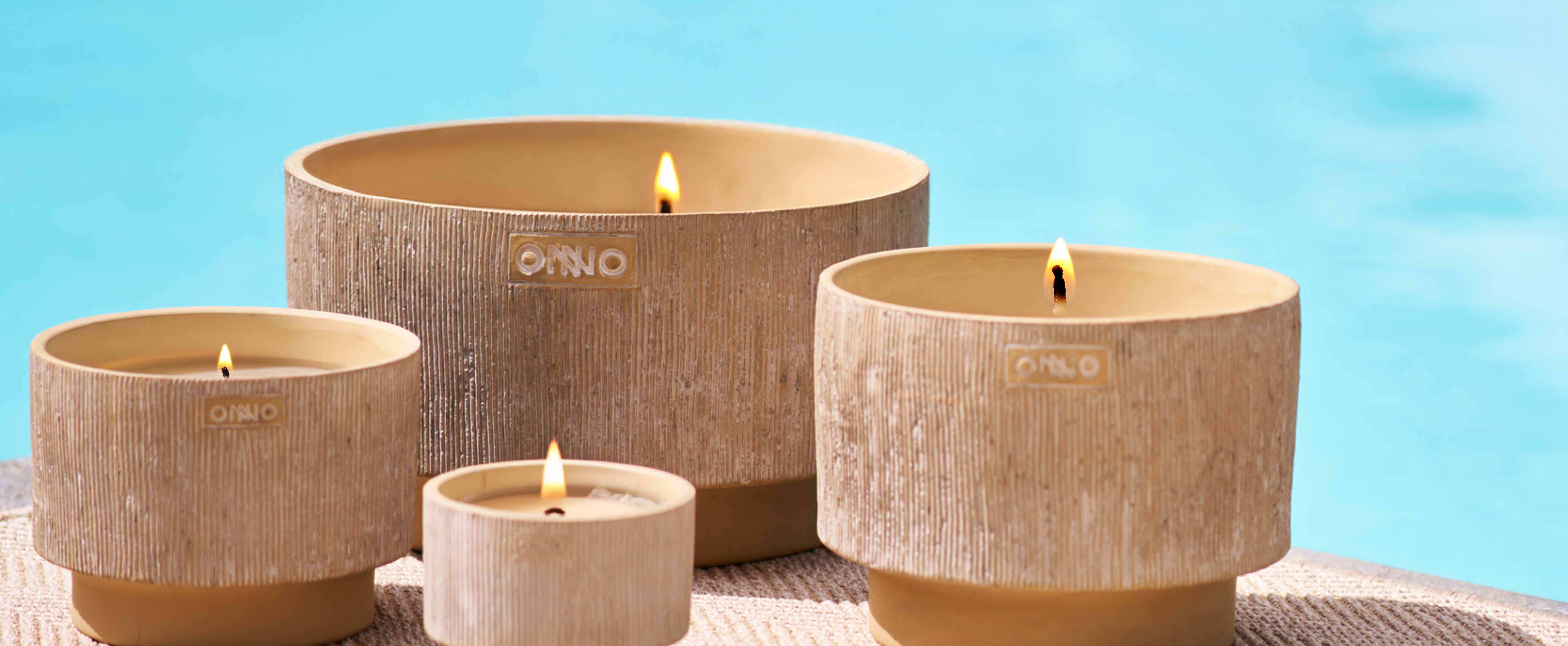Velas para exterior Velas para exterior